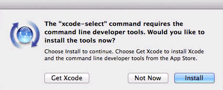 xcode-select