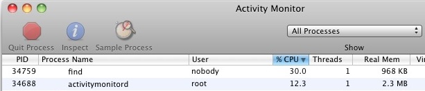 find-process-locate